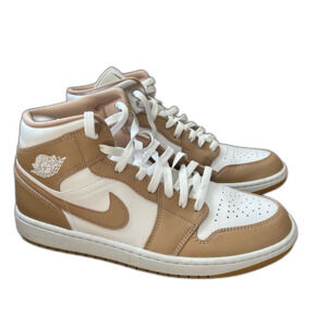 Nike Air Jordan 1 Mid "Tan Gum" 2021 Men’s Size 11/US - Authentic
